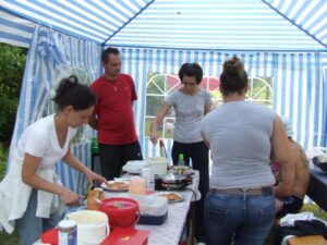 2012. Falunap, gofrisütés